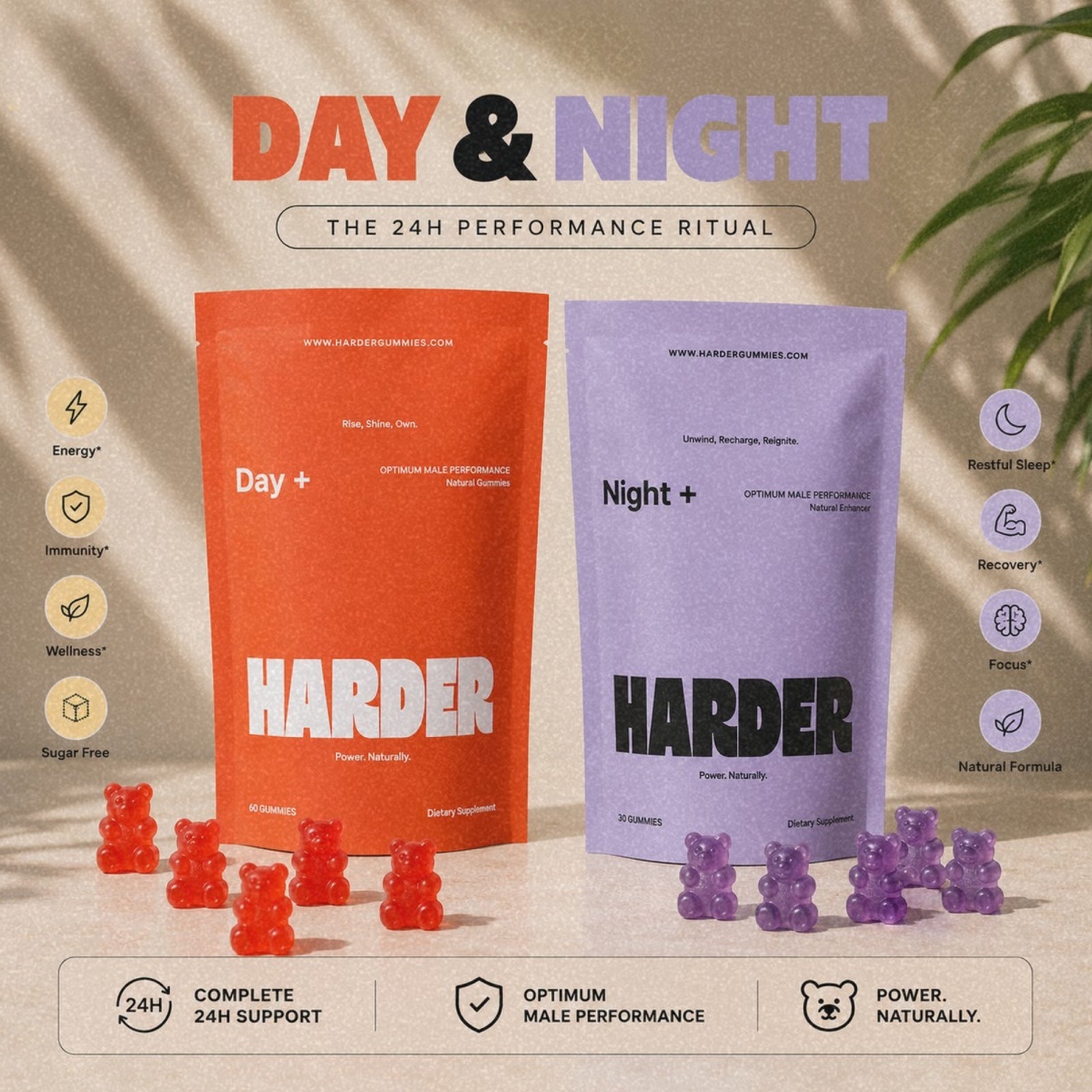 Harder Male Performance Gummies Kit